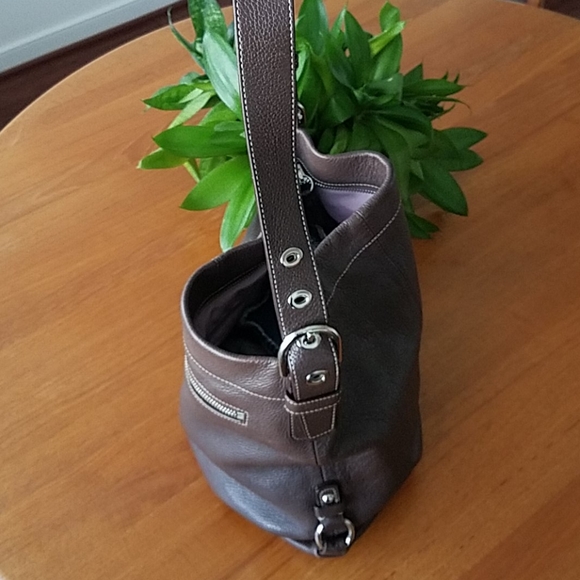 Y2K Vintage Coach 15064 Soho Pebbled Leather Hobo - Shoulder or Crossbody - Picture 2 of 11